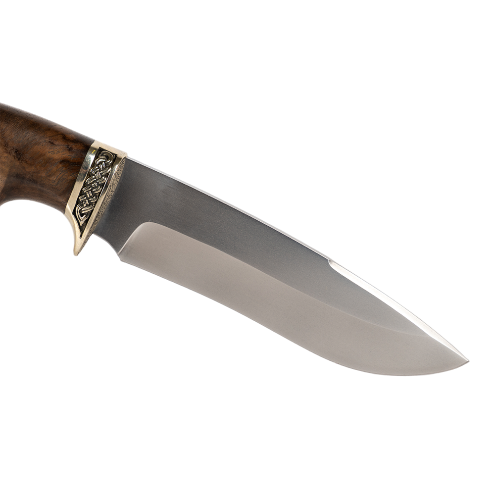 Нож МС Скиф, клинок D2, рукоять орех (кап), литье. Фото №3