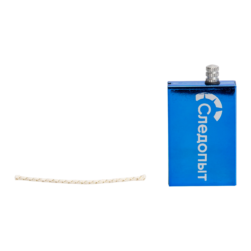 Спичка вечная "СЛЕДОПЫТ" с запасным фитилем, 37х11х65 мм/500/. Фото №1