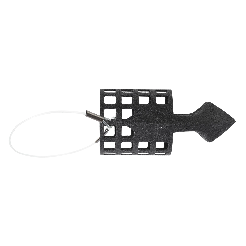 Груз-кормушка металлическая X-FEEDER ME BULLET ARROW S PERFO 080 г (20 мл, цвет Matt Black, перфорированная сетка). Фото №3 Груз-кормушка металлическая X-FEEDER ME BULLET ARROW S PERFO 080 г (20 мл, цвет Matt Black, перфорированная сетка). Фото №3