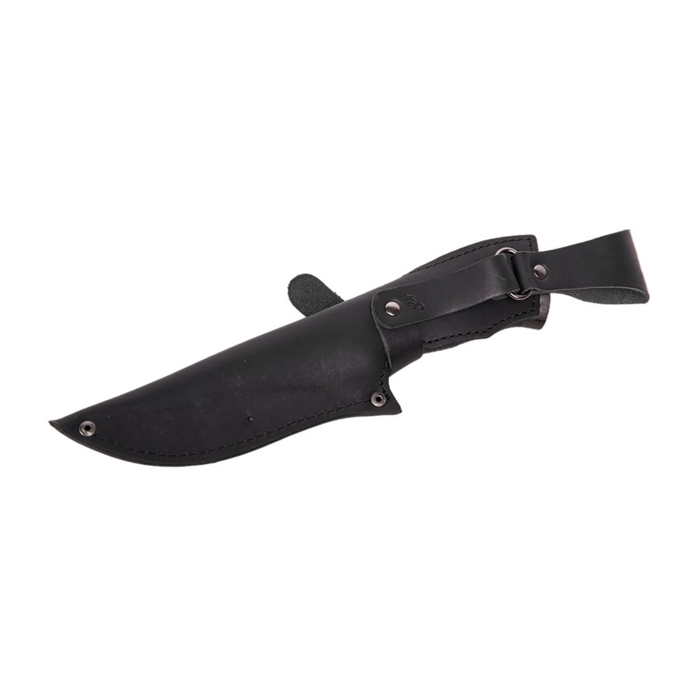 Нож ЗЗОСС, Н8, клинок ст. У10А-7ХНМ, рукоять текстолит, кожа. Фото №2