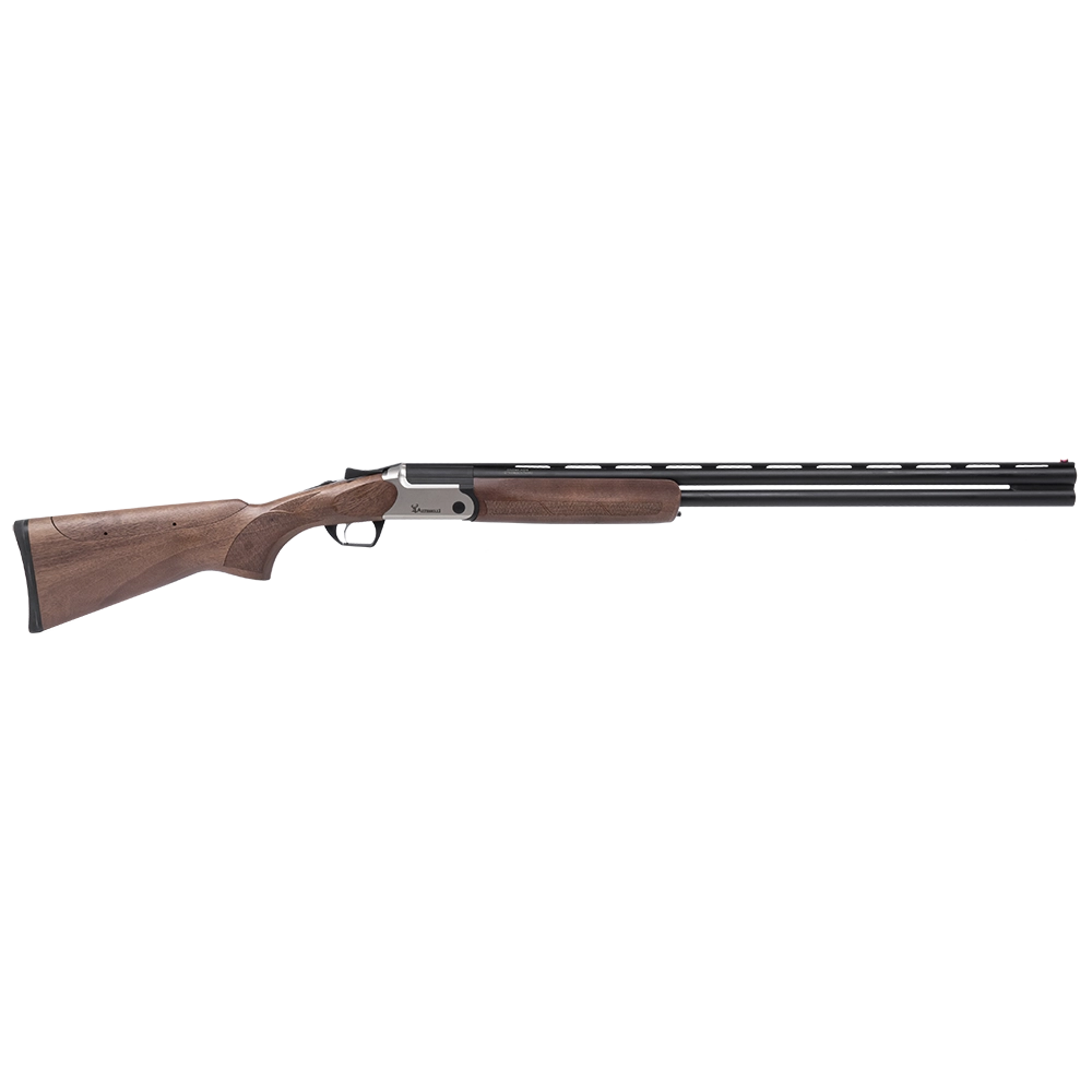 Ружье Altobelli ALB-101 AX TRP Silver,калибр 12/76,L=760 (орех, экстрактор, сталь, широкая планка, регулируемая щека, кейс). Фото №1