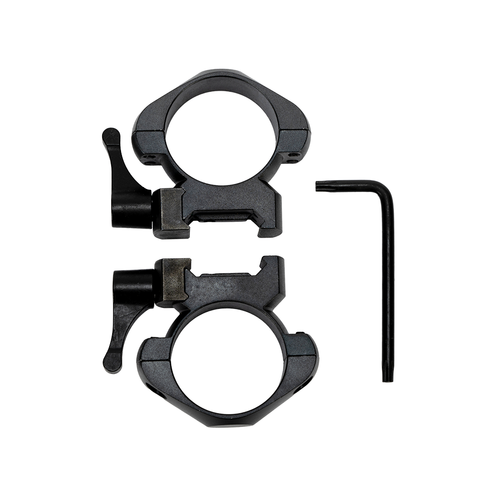 Кольца Arkon 30 мм быстросъемные на weaver, стальные, средние. Фото №5