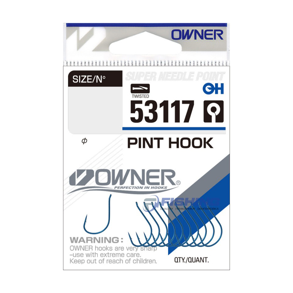 Крючок Owner Pint Hook №10. Фото №1