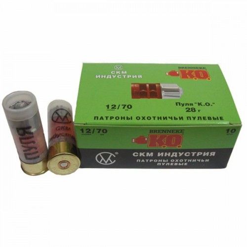 СКМ Патрон охотничий 12/70, 34 гр. пуля "Бреннеке "Emerald" калиберн. (п. Импорт)(в коробке 10 шт.). Фото №1 СКМ Патрон охотничий 12/70, 34 гр. пуля "Бреннеке "Emerald" калиберн. (п. Импорт)(в коробке 10 шт.). Фото №1