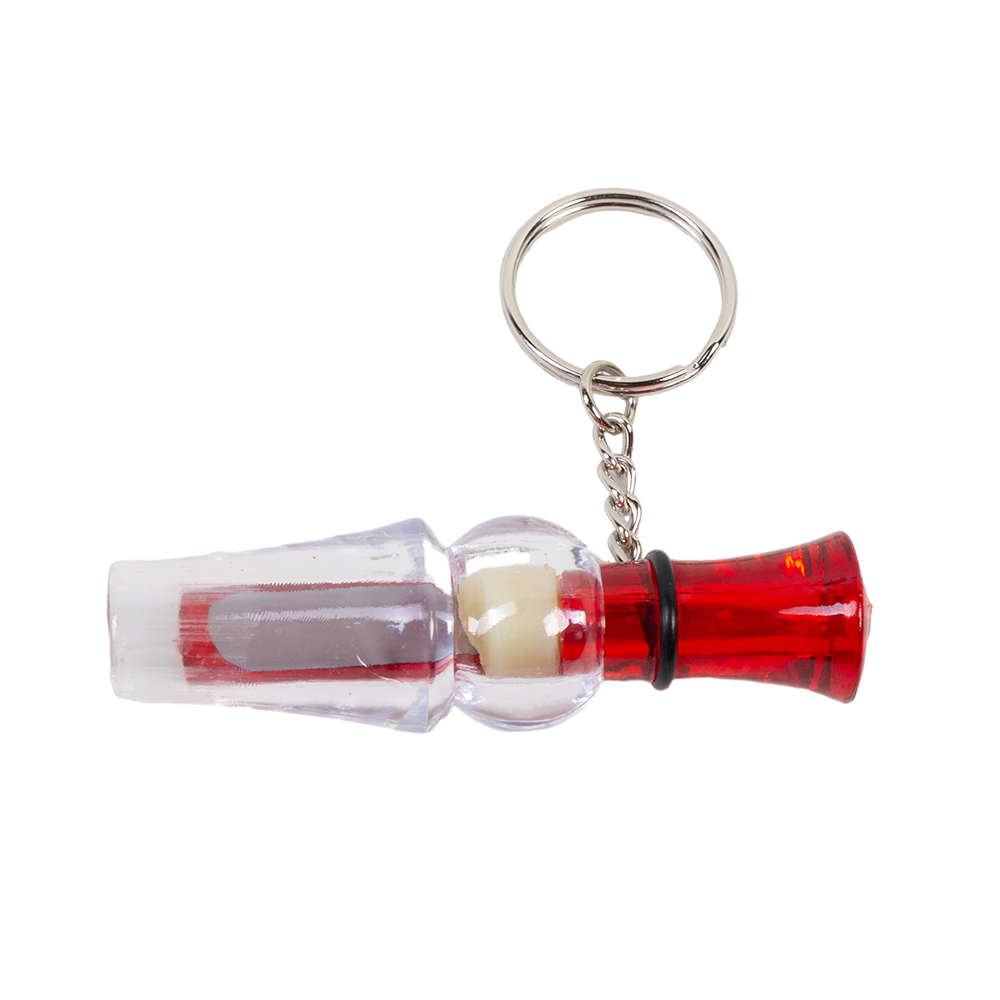 Манок-брелок ЗС, на утку, вишня-лёд. Фото №1 Манок-брелок ЗС, на утку, вишня-лёд. Фото №1