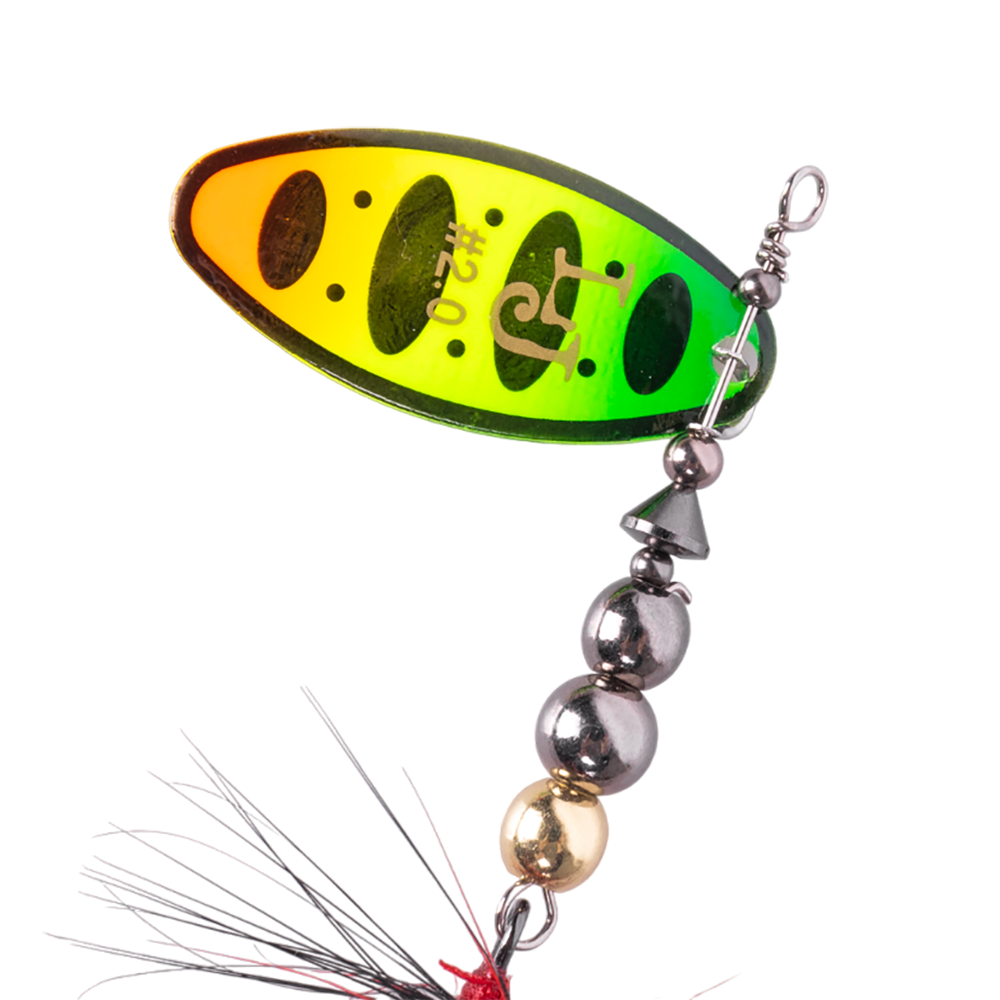 Блесна вращающаяся Lucky John Shelt Blade №2, 9гр, цвет (008). Фото №2 Блесна вращающаяся Lucky John Shelt Blade №2, 9гр, цвет (008). Фото №2