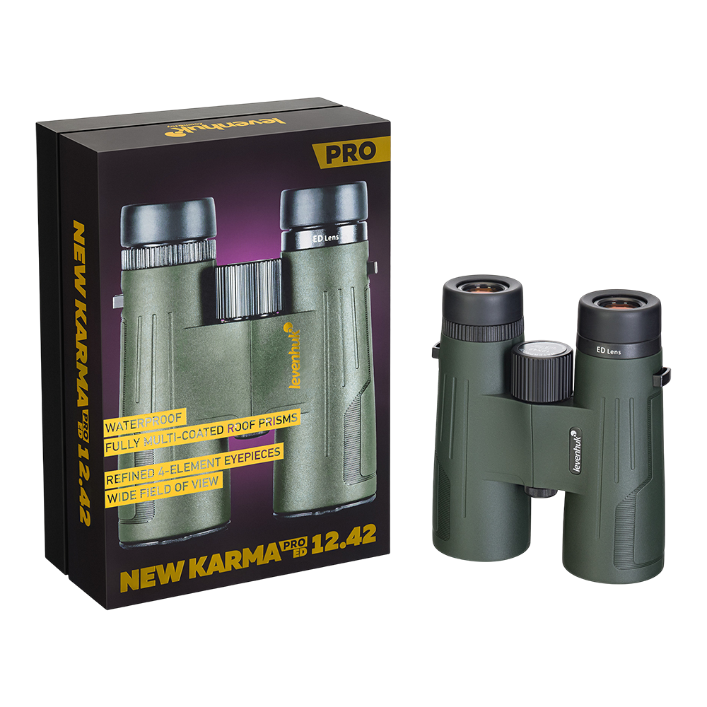 Бинокль Levenhuk New Karma PRO ED 12x42. Фото №9