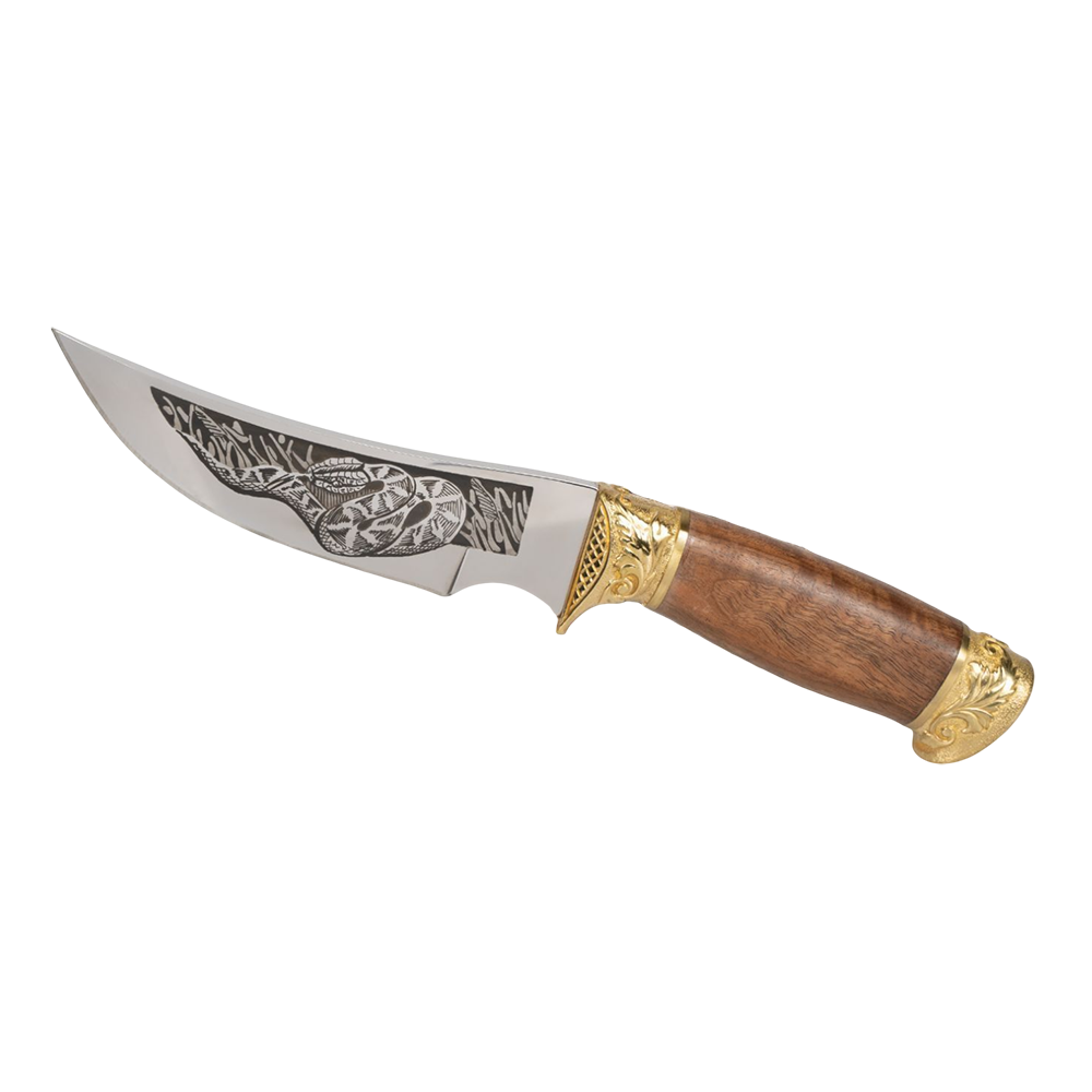 Нож Кизляр "Гюрза-2" (металл/дерево-орех) . Фото №2