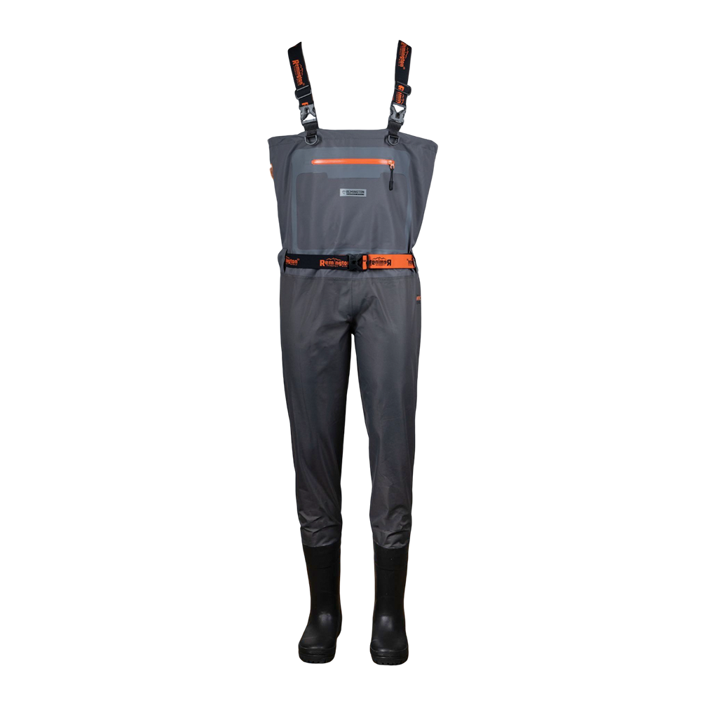 Вейдерсы Remington Fishing with boots Royal Fish II Grey/Black р. S-41/42. Фото №1 Вейдерсы Remington Fishing with boots Royal Fish II Grey/Black р. S-41/42. Фото №1