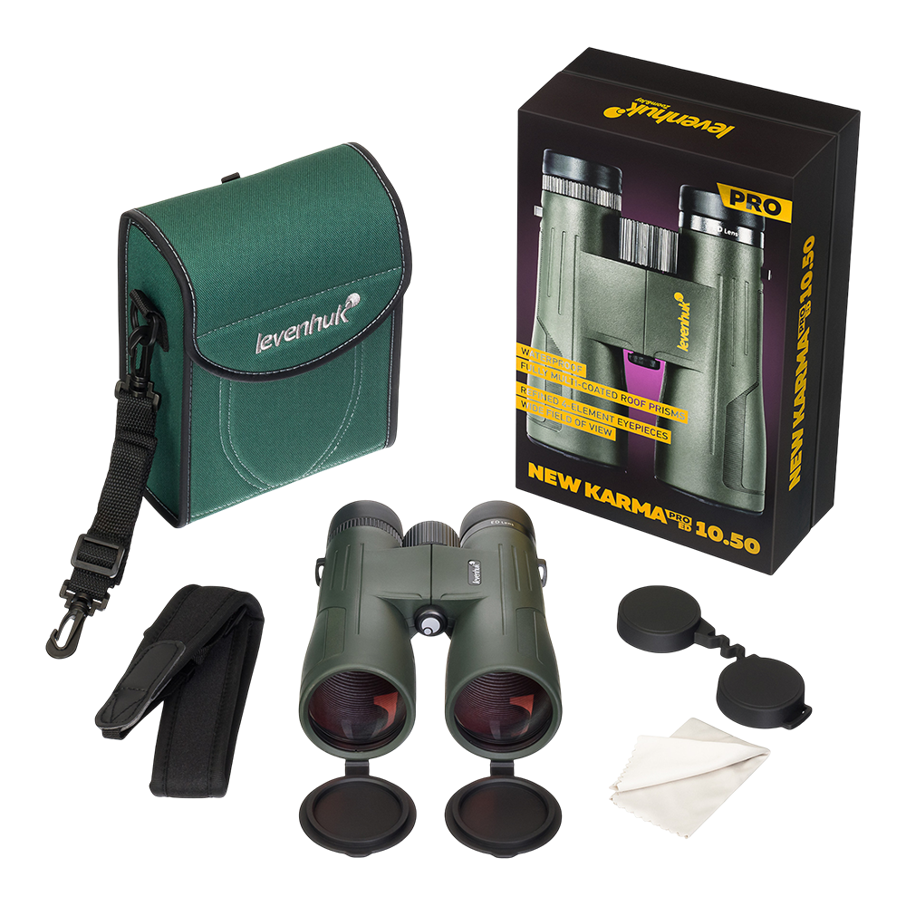 Бинокль Levenhuk New Karma PRO ED 10x50. Фото №2
