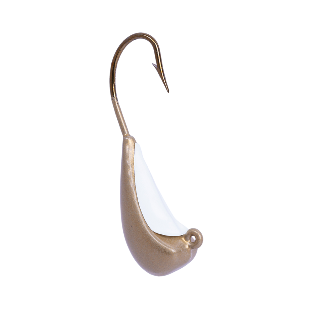 Мормышка свинцовая ЖОР Фунтик джиг, 30мм, 15гр, цвет (Ц №1) золото. Фото №1