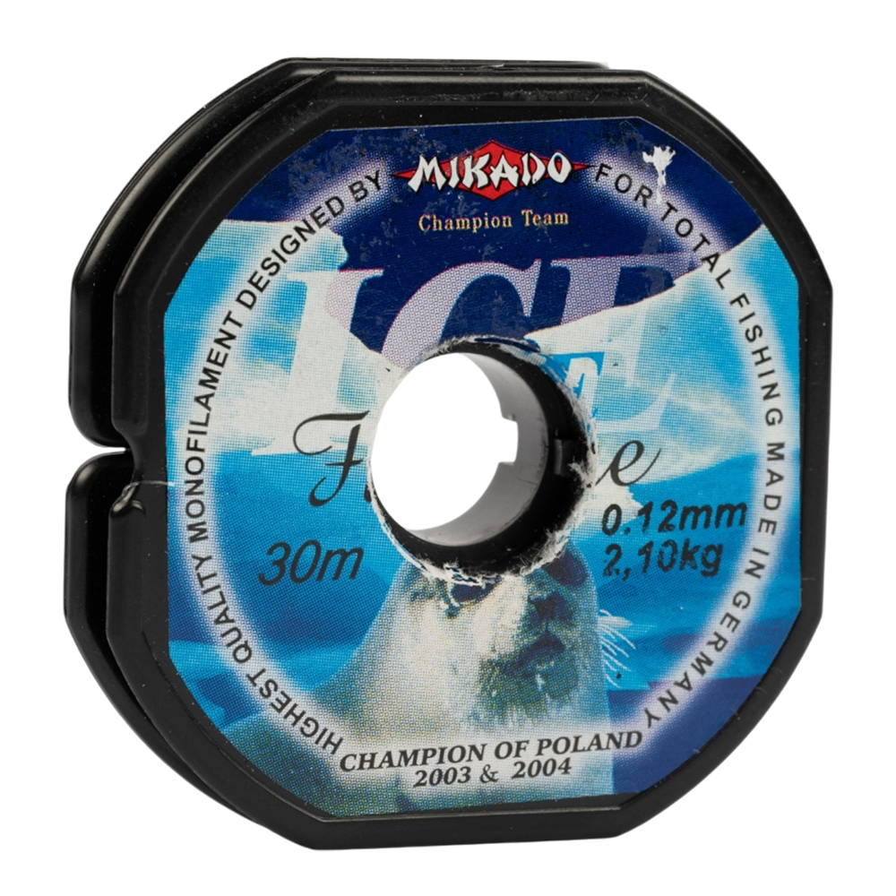 Леска "Mikado" Fine Line Ice 0.12 (30м). Фото №1 Леска "Mikado" Fine Line Ice 0.12 (30м). Фото №1