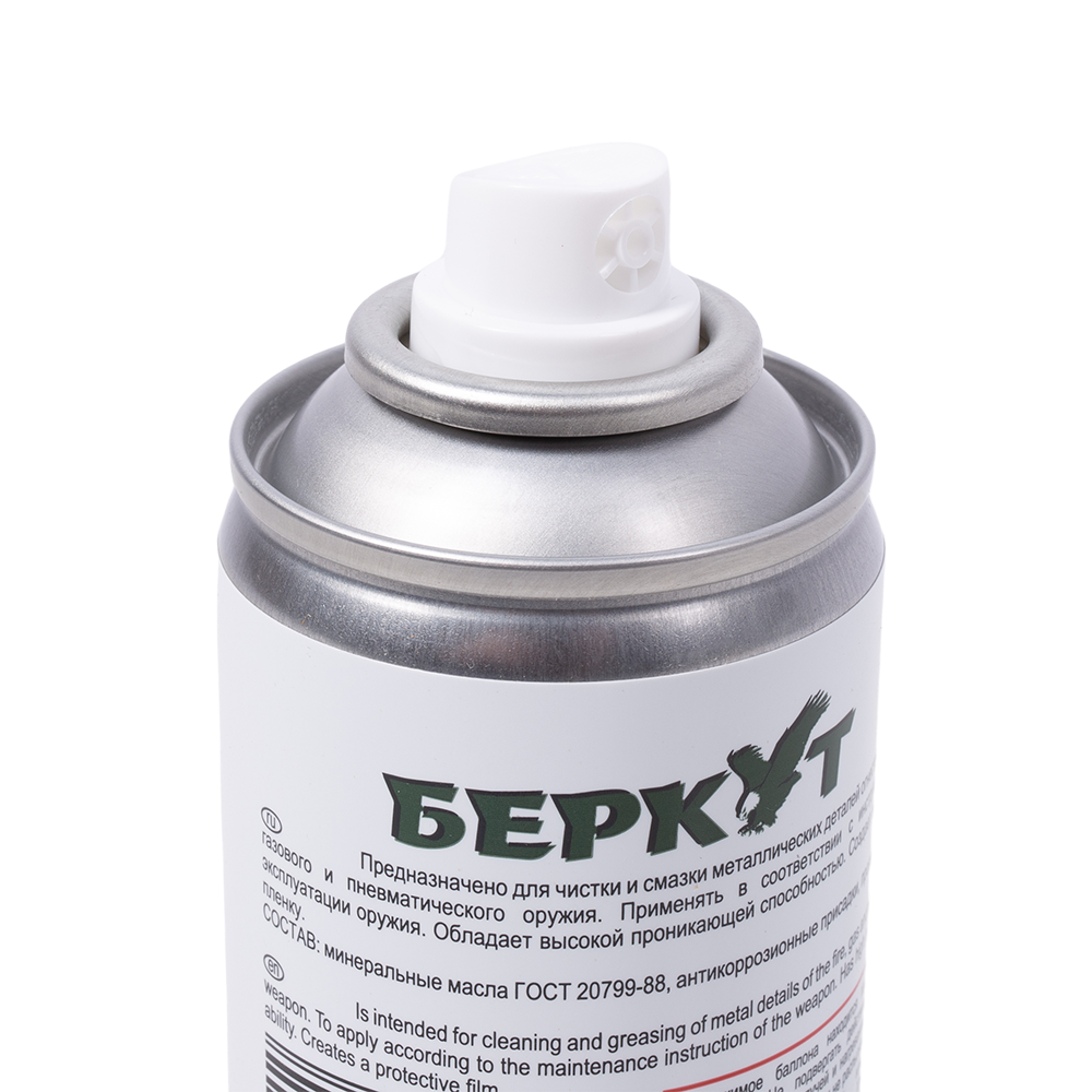 Масло оружейное "Беркут" (210 мл), спрей (12 в упаковке). Фото №3 Масло оружейное "Беркут" (210 мл), спрей (12 в упаковке). Фото №3