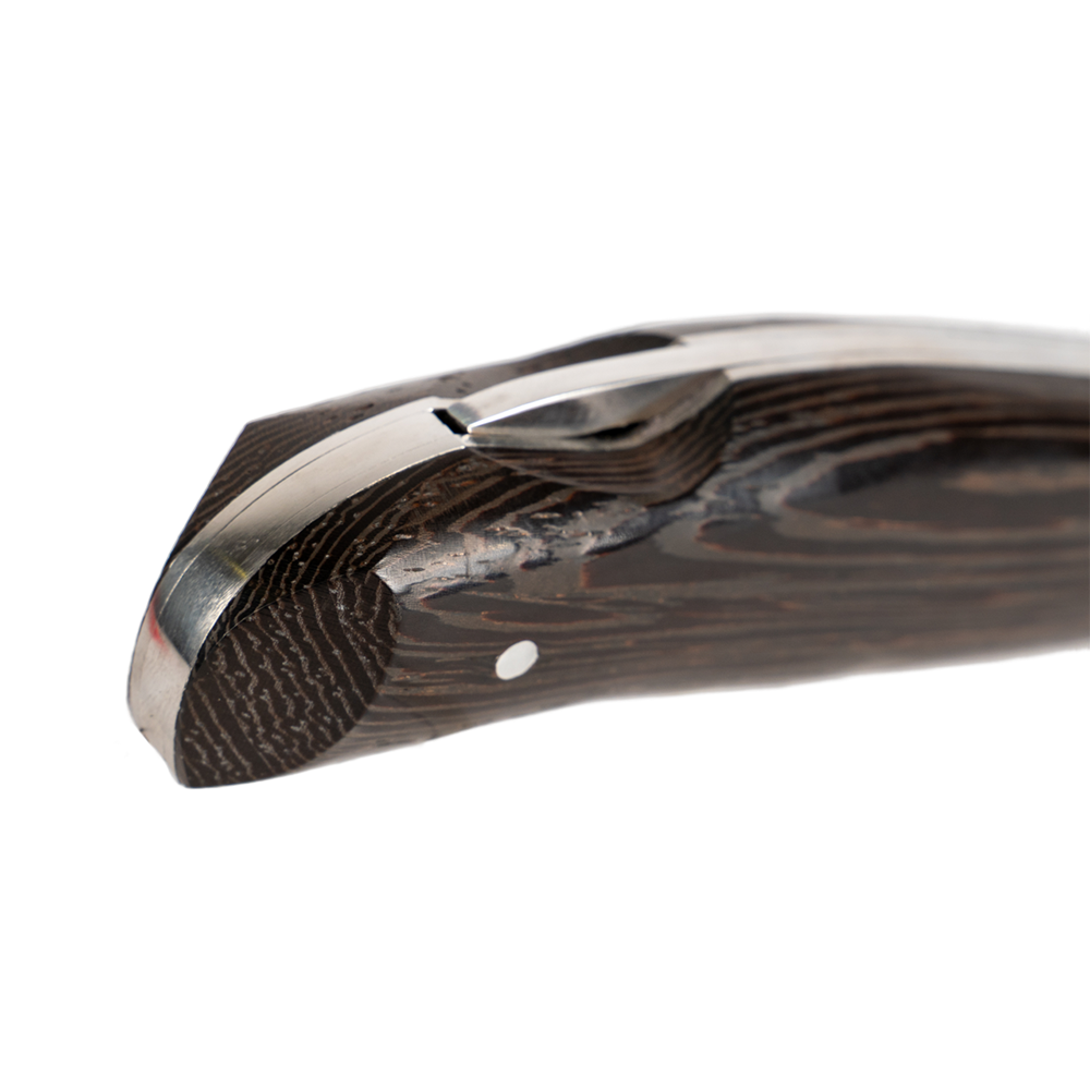 Нож складной МС Клык, клинок дамаск. Фото №5