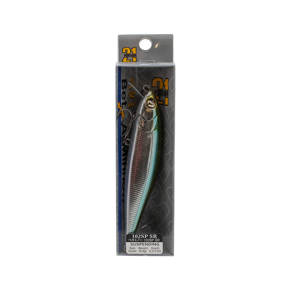 Воблер Pontoon21, Bet-A-Minnow 102SP-SR, 102мм, 16.4 гр., 0.3-0.5 м. (P21-BAM-102SP-SR-012). Фото №1 Воблер Pontoon21, Bet-A-Minnow 102SP-SR, 102мм, 16.4 гр., 0.3-0.5 м. (P21-BAM-102SP-SR-012). Фото №1