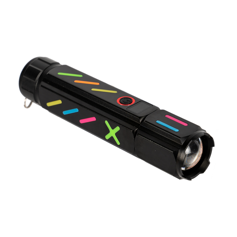 Фонарь ручной (аккум.26650, индикатор заряда, Type-C, PowerBank, стеклобой). Фото №8 Фонарь ручной (аккум.26650, индикатор заряда, Type-C, PowerBank, стеклобой). Фото №8