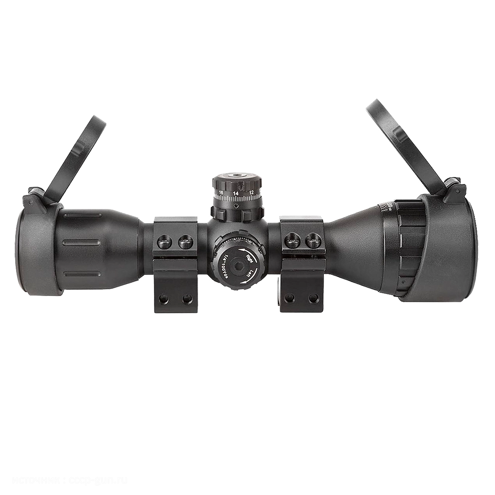 Прицел оптический Walther 4х32 MINI DC (красная зеленая подсветка, малый). Фото №3