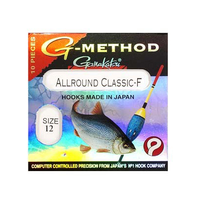 Крючок Gamakatsu G-Method Allround (10шт) №16. Фото №1