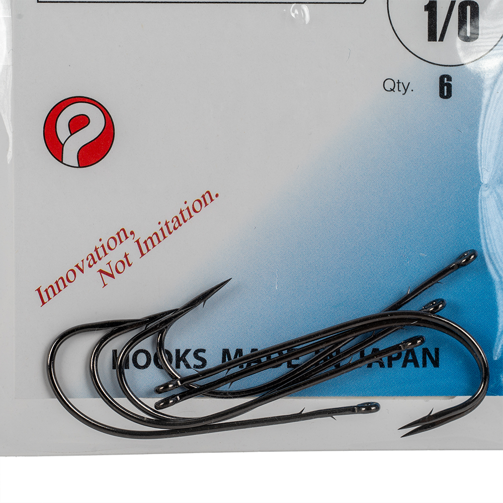 Крючок Gamakatsu Hook Worm 36 /0 (SPR) Black №1/0. Фото №2