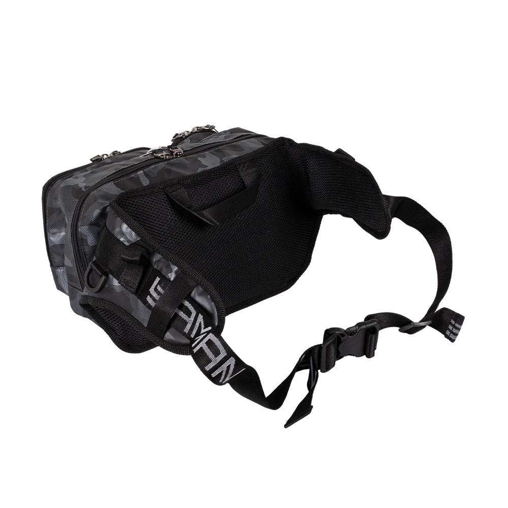 Сумка рыболовная "Yaman" Fishing Hip Bag, 28х21х17 см, цв. серый камуфляж/6/. Фото №5 Сумка рыболовная "Yaman" Fishing Hip Bag, 28х21х17 см, цв. серый камуфляж/6/. Фото №5