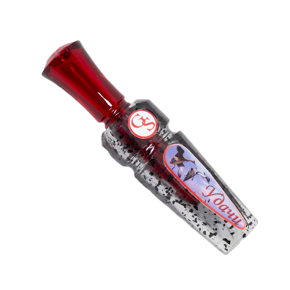 Манок ЗС Sergant, на утку, однолепестковый, красный. Фото №3