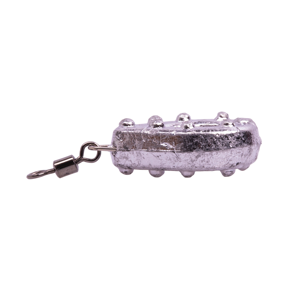 Груз "Капля-рамка" с ушком и вертлюгом, 30гр. Фото №2