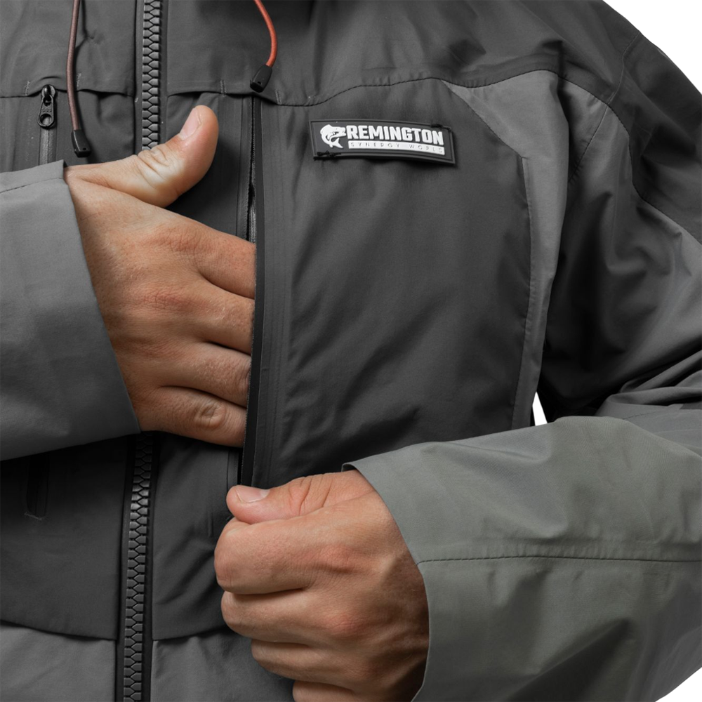 Куртка забродная Remington Fishing Rivers Black/Grey р. XL. Фото №7 Куртка забродная Remington Fishing Rivers Black/Grey р. XL. Фото №7