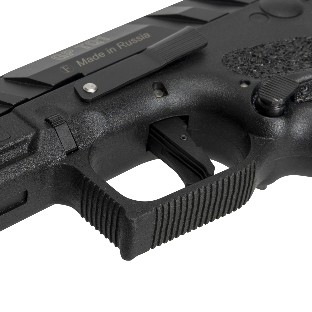 Пистолет ООП Grand Power TQ1 кал. 10х28 затвор с насечками-Сычев (NEW). Фото №3