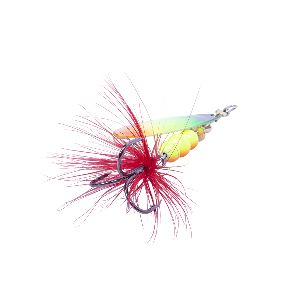 Блесна вращающаяся MADFISH Aglia №4, 9гр, цвет (Rainbow). Фото №3