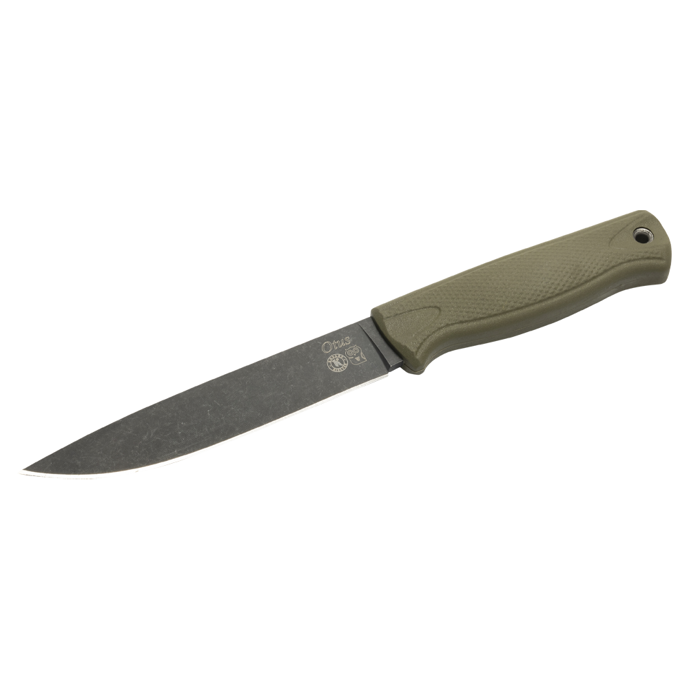 Нож Кизляр "Otus" (рукоять эластрон), цвет: хаки. Фото №2
