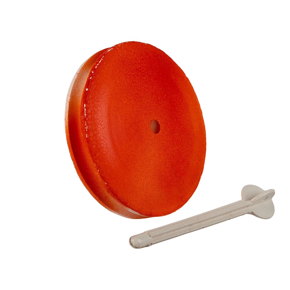 Кружок рыболовный "Экстра"  D-135 мм пенопласт, пластик. штырь (Рост). Фото №3