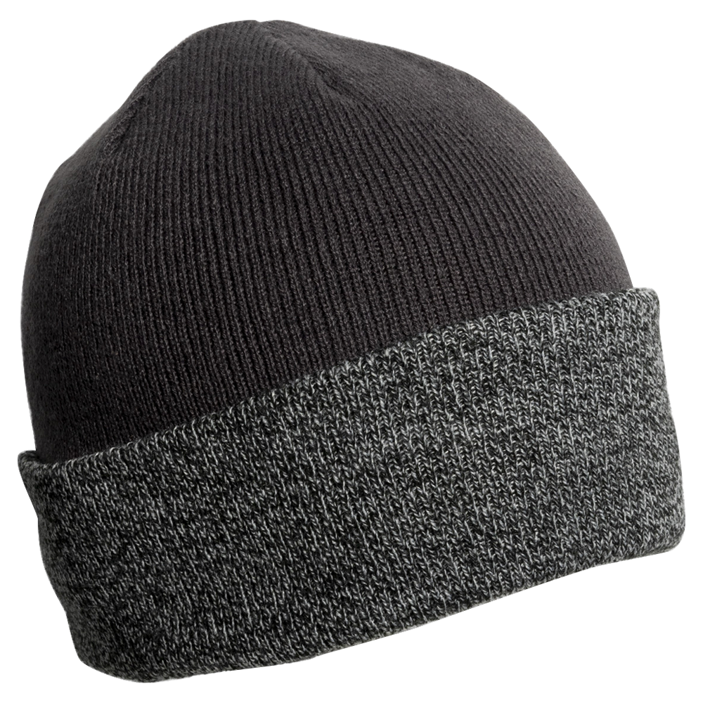 Шапка вязаная Selenga (Селенга) (графитовый меланж). Фото №2