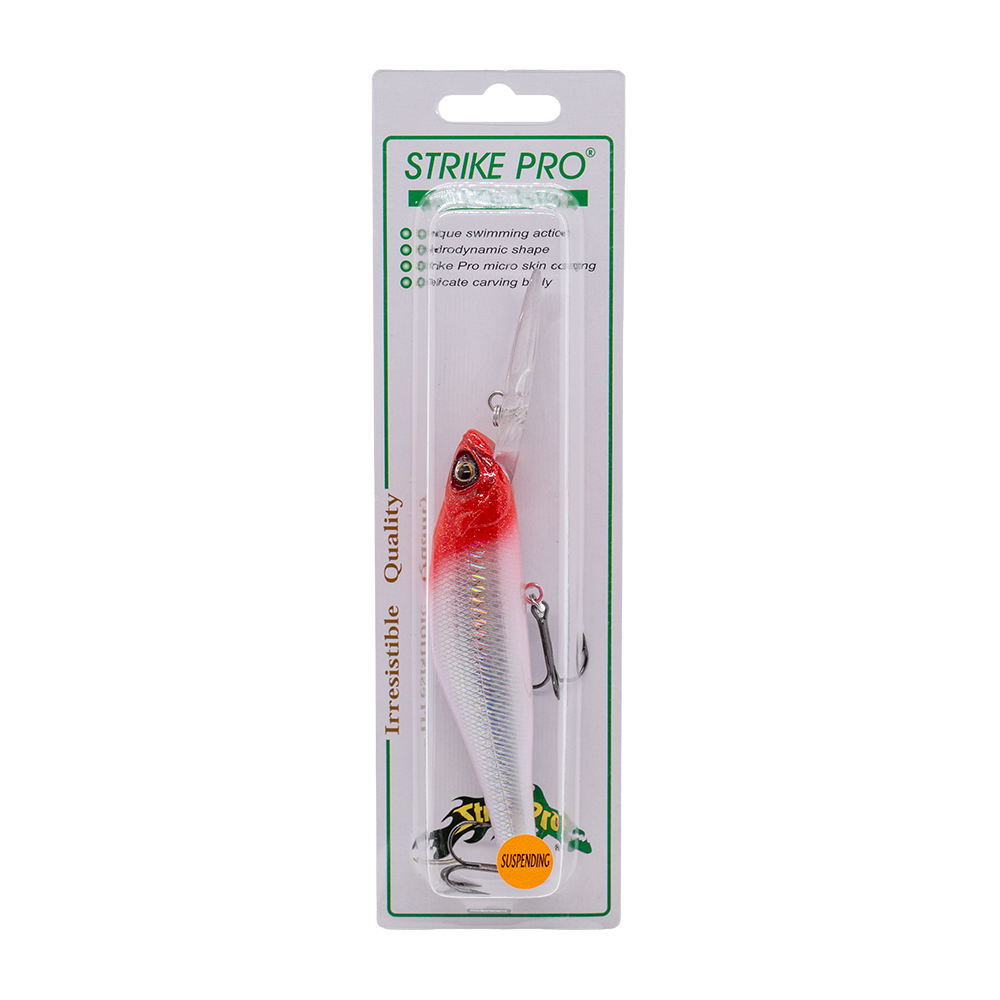 Воблер Минноу Strike Pro Archback Deep 120SP, 120 мм,37,5 гр, Загл5,0м.-7,0м(EG-125CL-SP#022PPP-713). Фото №1