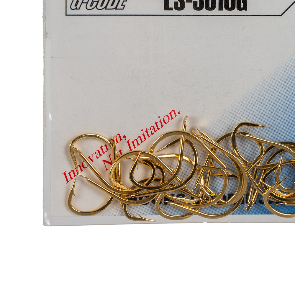 Крючок Gamakatsu Hook LS-3610G Gold №04. Фото №2