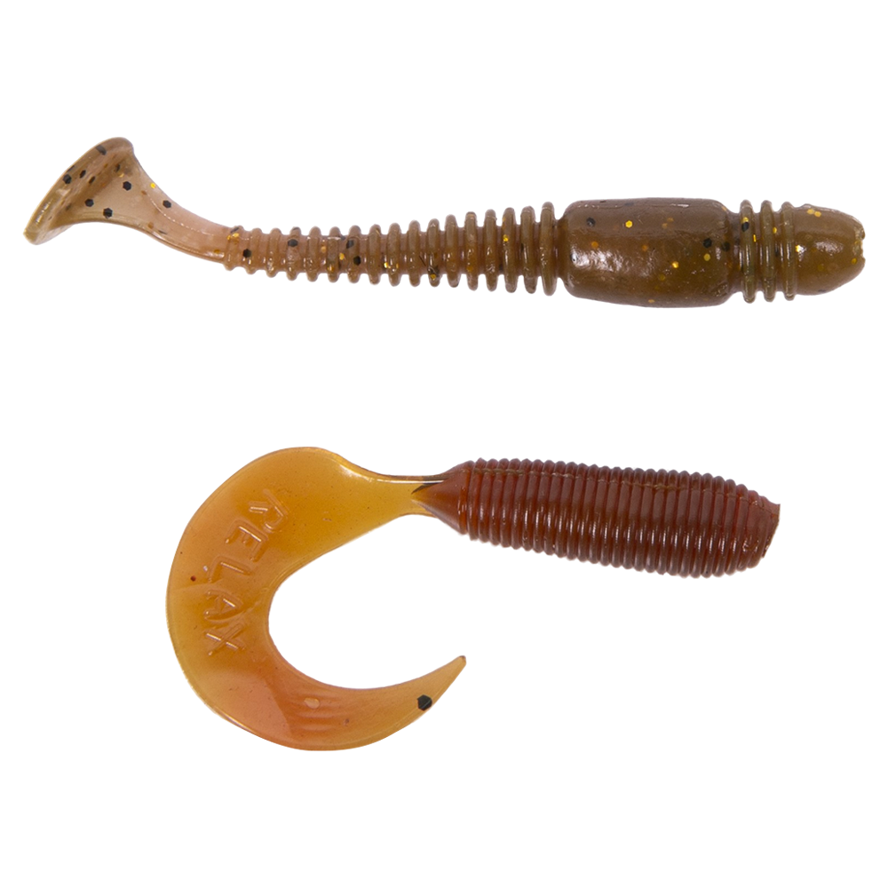 Твистер VR 2" 032 (мотрное масло) (4.5см.) (100шт) (Т VR 2" 032). Фото №1