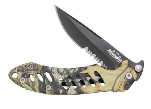 Нож Remington F.A.S.T. Small Camo Folder - Mossy Oak Pink Camo/Black. Фото №2
