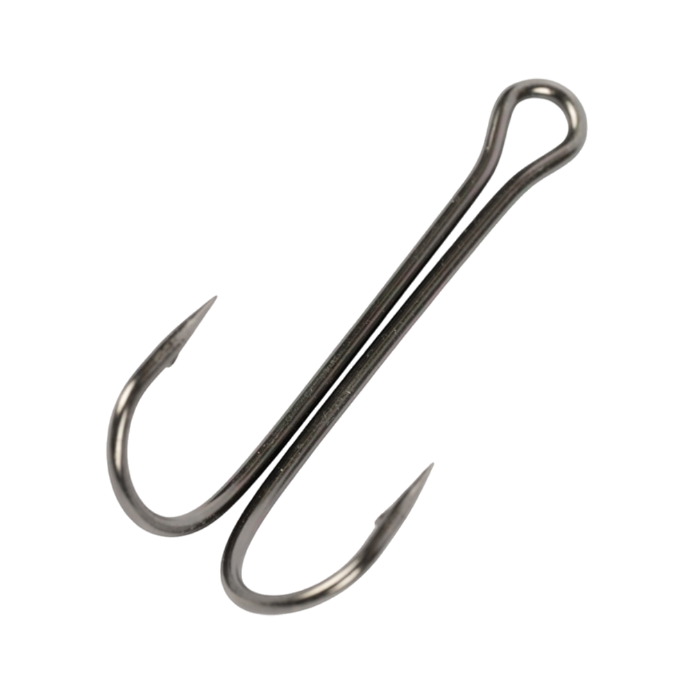 Крючок двойной "Volzhanka X Long Double Hook 90°" #6 (10шт.уп). Фото №3