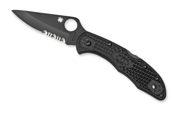 Нож Spyderco Delica 4 Black. Фото №1