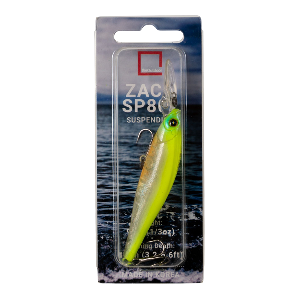 Воблер TheOutdoor Zaco SP80L 80мм, 9,5гр, цвет (GP-352). Фото №1