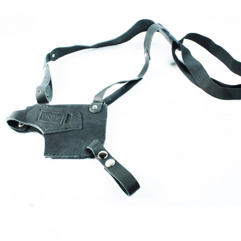 Кобура оперативная, "Skif-3000", без скобы, натуральная кожа, г. Рязань. Фото №1