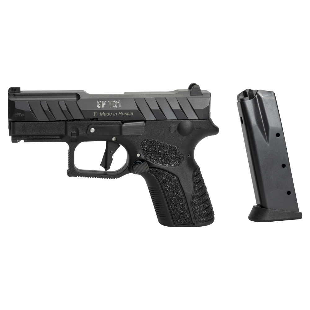Пистолет ООП Grand Power TQ1 кал. 10х28 затвор с насечками-Сычев (NEW). Фото №5