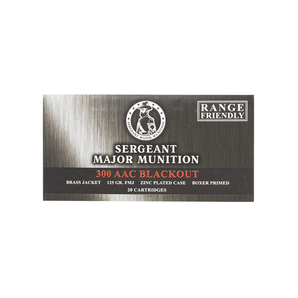 Патрон нарезной ТПЗ 300ААС Blackout FMJ 8,1гр/125gr, ст.оц/об.лат(20шт.) . Фото №4