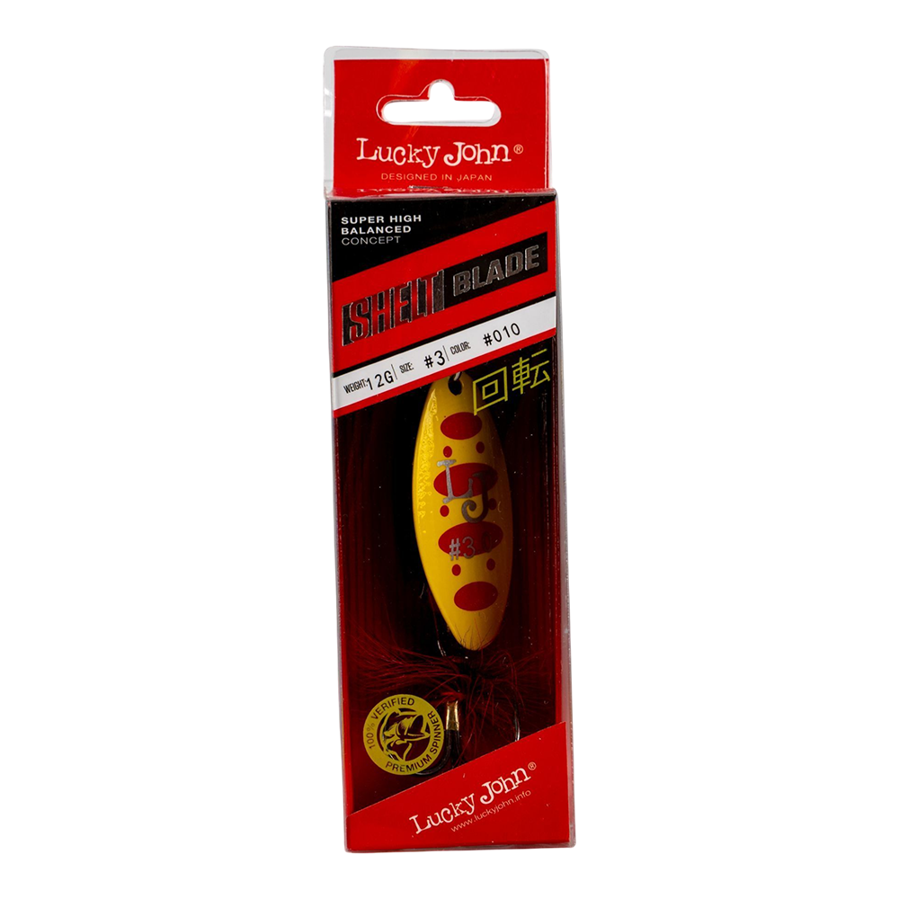 Блесна вращающаяся Lucky John Shelt Blade №3, 12гр, цвет (010). Фото №1 Блесна вращающаяся Lucky John Shelt Blade №3, 12гр, цвет (010). Фото №1
