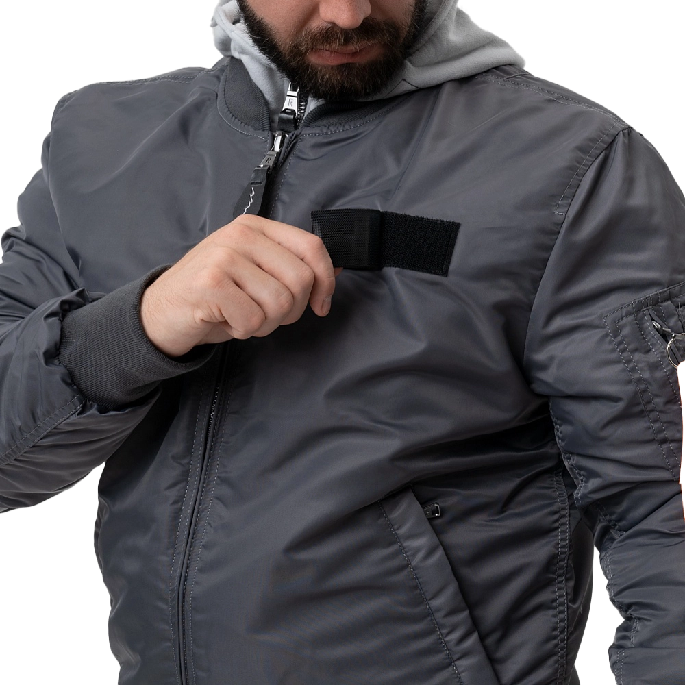 Куртка Бомбер Remington Wenham Gray, р. 2XL. Фото №14