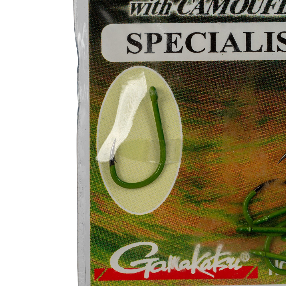 Крючок Gamakatsu Hook A1 G-CARP Camougreen Specialist №04. Фото №2 Крючок Gamakatsu Hook A1 G-CARP Camougreen Specialist №04. Фото №2