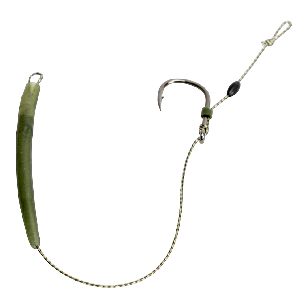 Волосяная оснастка «Метод» 10см 25lb (12кг), крючок Hayabusa K-1 № 8 (бойл 10,14мм), уп.2 шт. Фото №1