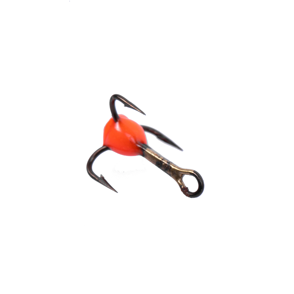 Аксессуары Winter Painted treble hook with Crystal, #14 (25pcs). Фото №3