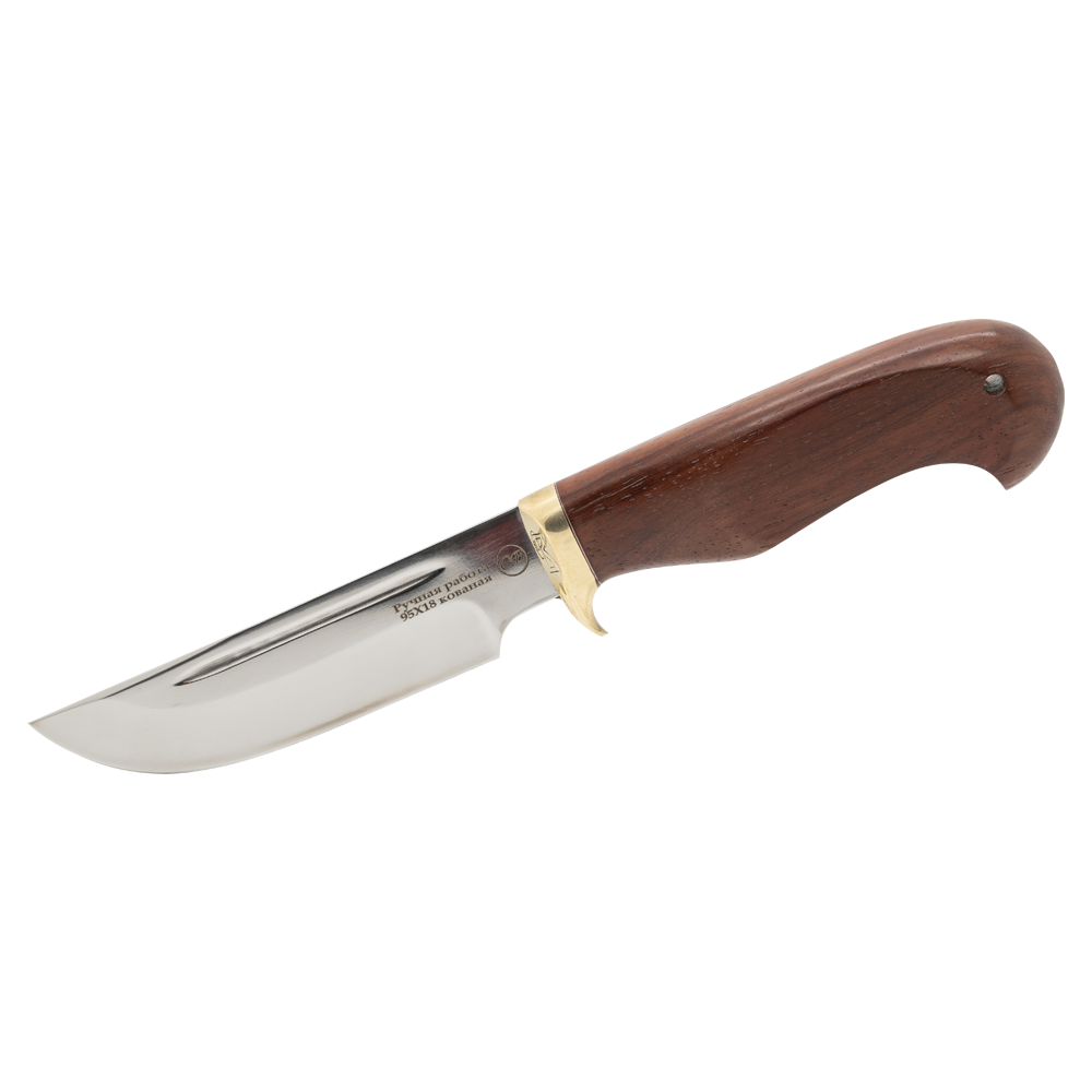 Нож "Секач малый", клинок 95х18, рукоять падук. Фото №1