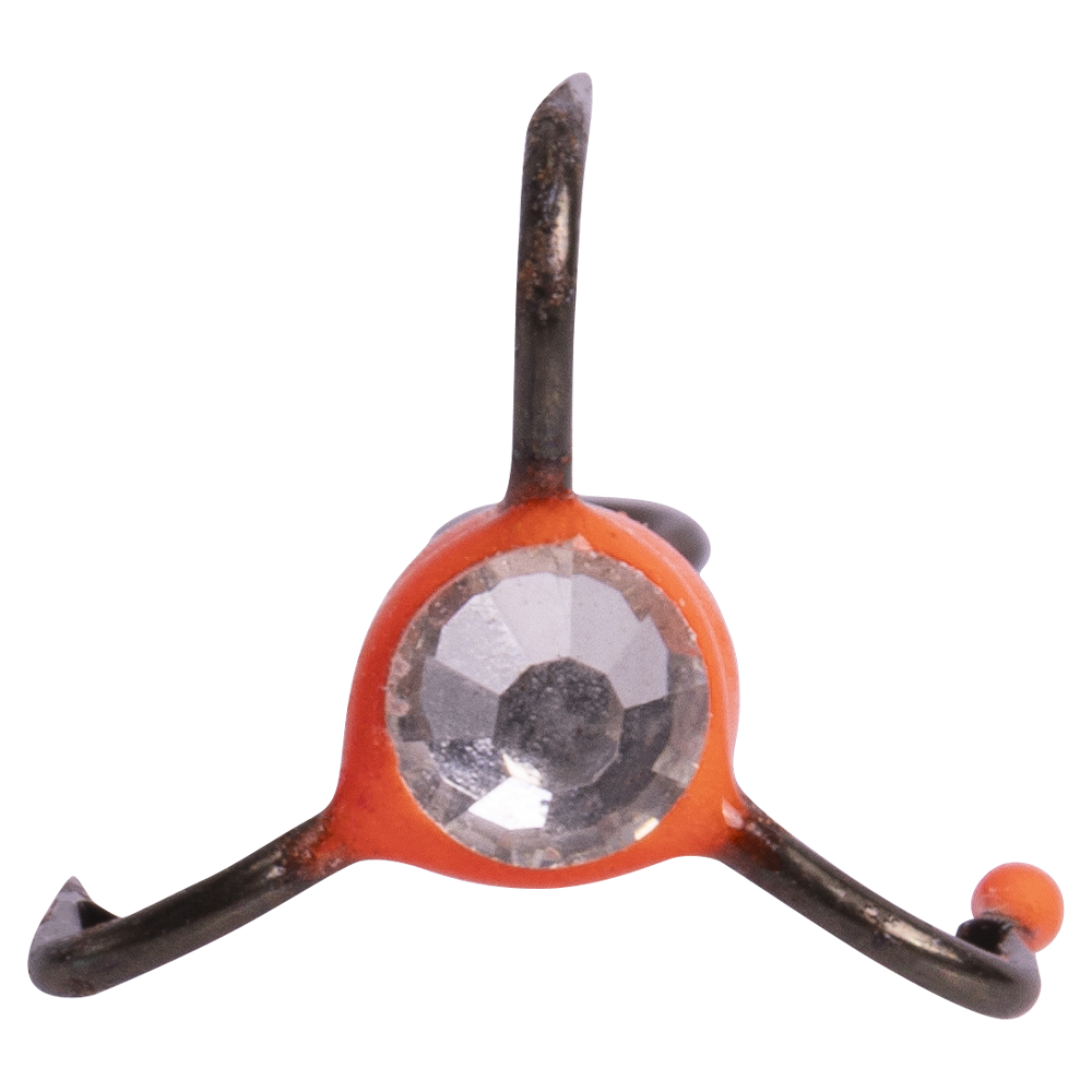 Мормышка Winter Painted treble hook with Crystal, #10 (25pcs). Фото №2