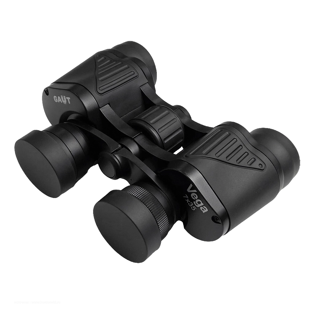 Бинокль GAUT Vega 7x35, Porro-призмы BK7 черный. Фото №1 Бинокль GAUT Vega 7x35, Porro-призмы BK7 черный. Фото №1